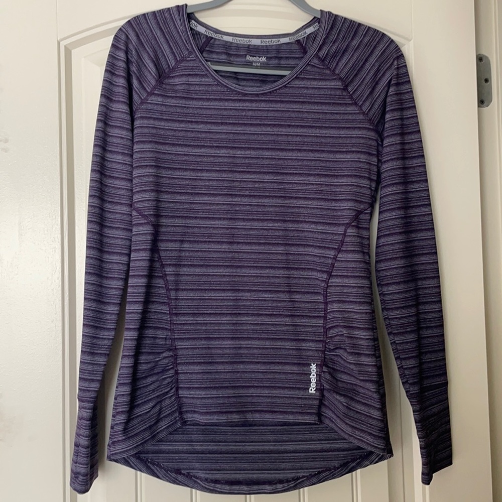Reebok long-sleeve M workout shirt NWOT